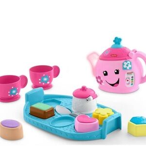 Fisher-Price Pink and Blue Smiling Tea Set